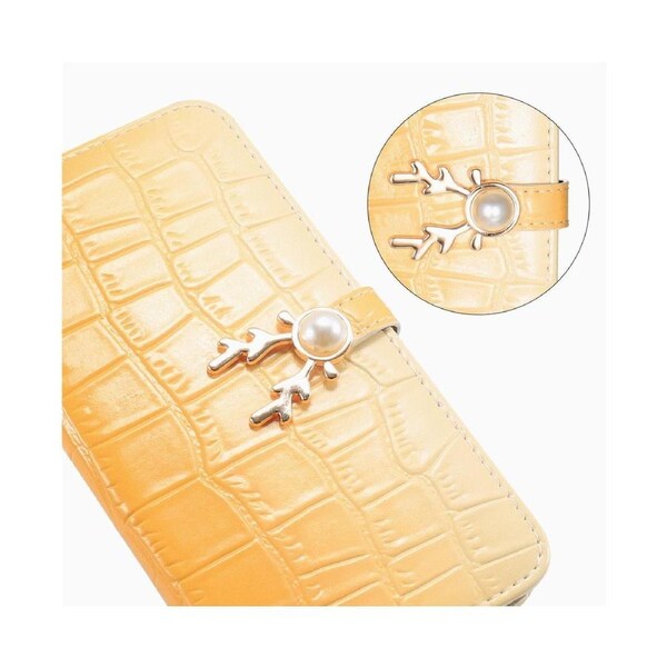 For Samsung Galaxy Note 9 Cover Wallet - Yellow