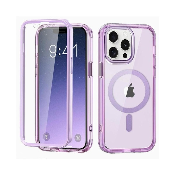 iPhone 12 Pro Max Case,Shockproof Phone Case ,Scratch-Resistant Back Cover-Light Purple