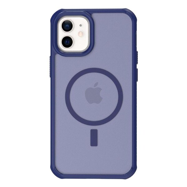 IPhone 12/Iphone 12 Pro Case,Compatible With MagSafe,Military-Grade Protective Case,Scratch-Resistant Back Cover-Blue