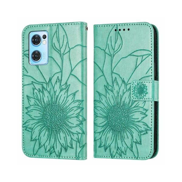 Shock-absorb Protection Case for OPPO Find X5 Lite - Green