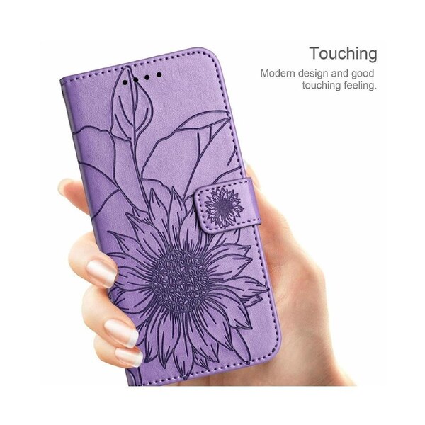 Shock-absorb Protection Case for OPPO Realme C31 - Purple