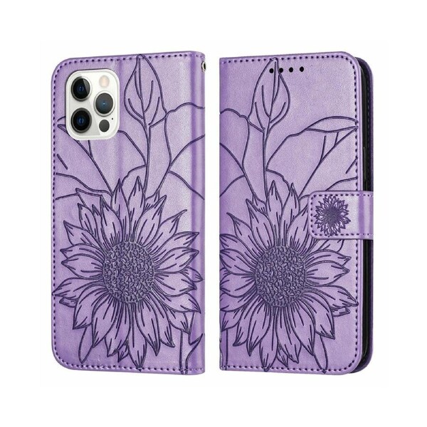 Shock-absorb Protection Case for iPhone 12 Pro - Purple