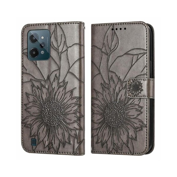 Shock-absorb Protection Case for OPPO Realme C31 - Grey