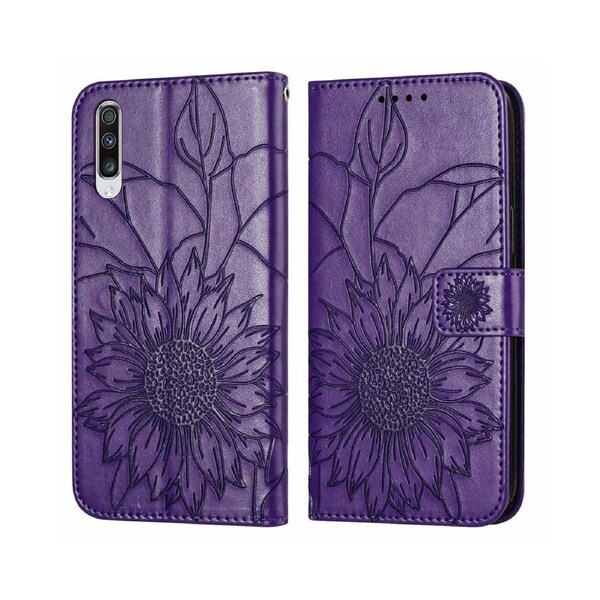 Shock-absorb Protection Case for Samsung Galaxy A50/ A50S/ A30S - Dark Purple