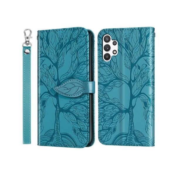 For Samsung Galaxy A13 4G Cover with Kickstand - Blue