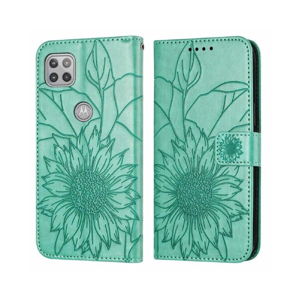 Shock-absorb Protection Case for Moto G 5G - Green