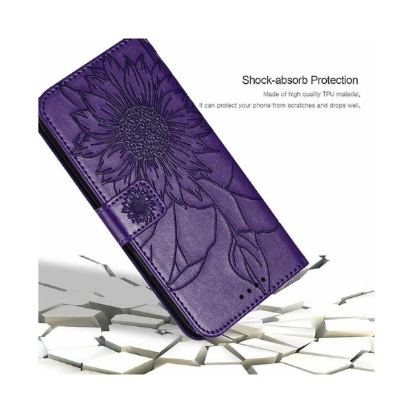 Shock-absorb Protection Case for Google Pixel 8A - Dark Purple