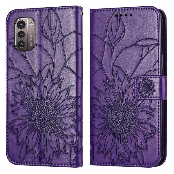 G21 Wallet Case 3 Credit Card Slot ID Card Holder, PU Leather Flip Case - Dark Purple