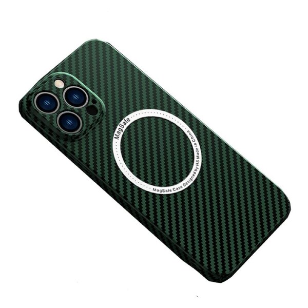 Carbon Fiber Phone Case for iPhone 11 Pro Max - Green