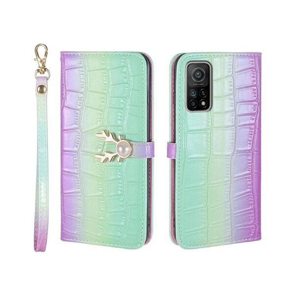 For Xiaomi 10T Cover Wallet - Green