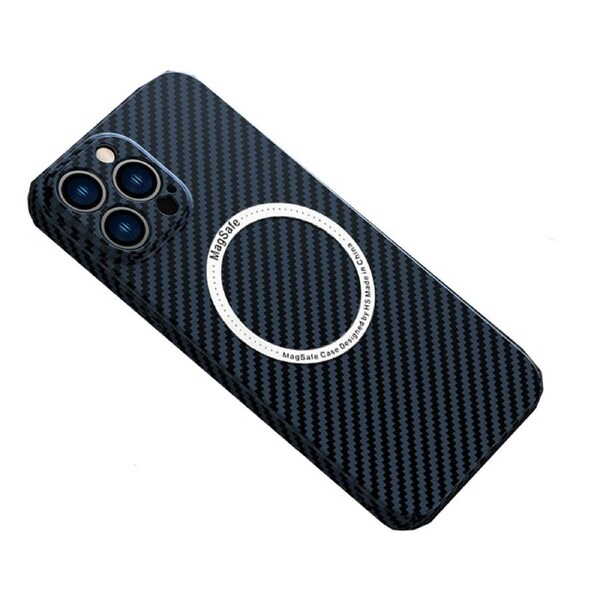 Carbon Fiber Phone Case for iPhone 13 Pro Max - Blue