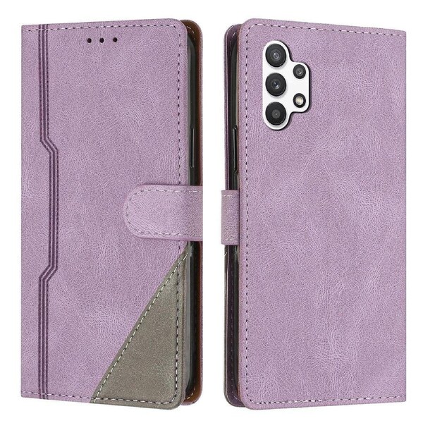 Clasp Case with Flip Wallet Stand Function Cover for Samsung A13 4G /A13 Lite 4G - Purple