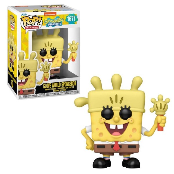Spongebob Squarepants 25th Anniversary Glove World Spongebob Funko POP! Vinyl