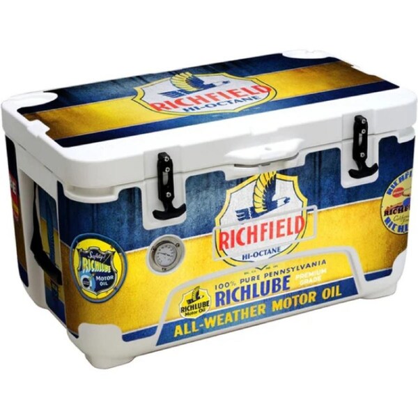 Richfield Rhino Vintage Fuel Brand Roto Molded Foam Injected 50 Litre Ice Box With Longest Ice Retention