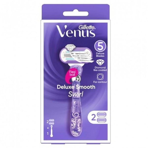 Gillette Venus Deluxe Smooth Swirl Razor