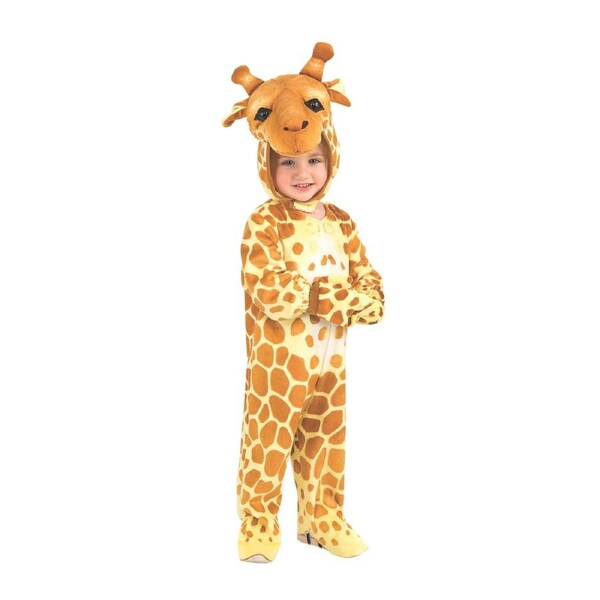 Safari Animal Giraffe Baby Dress Up Halloween Costume w/One Piece/Hood S