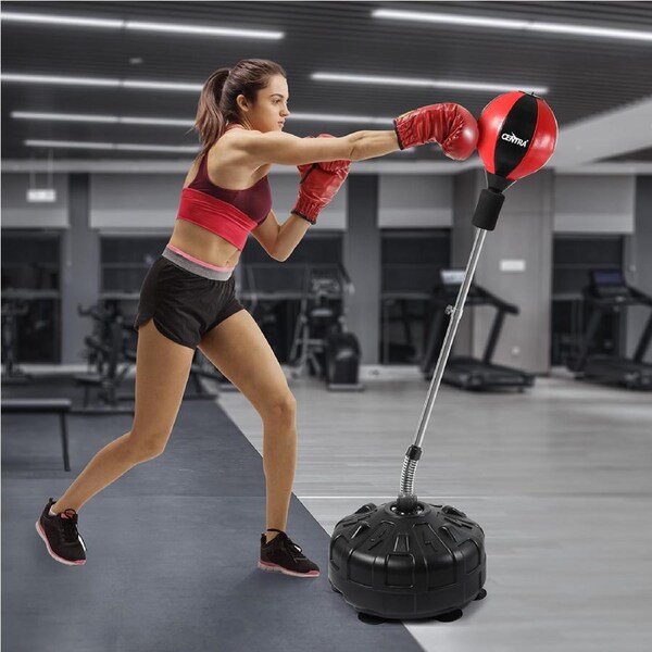 Centra Boxing Punching Bag Speed Ball Free Standing Reflect Reaction Training