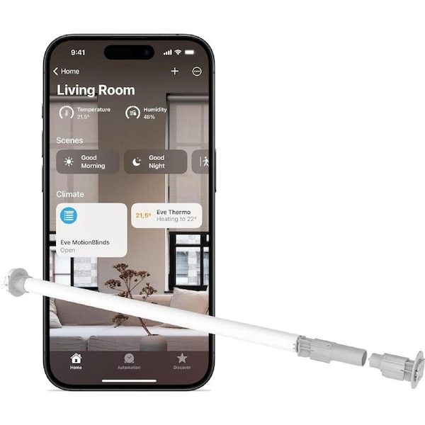Eve MotionBlinds Upgrade Kit for Roller Blinds Matter Smart Blind