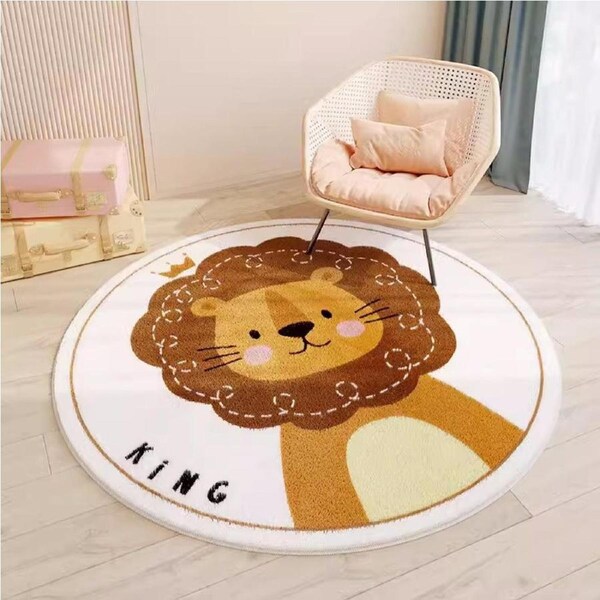 ALL 4 Kids Lion King Round Rug