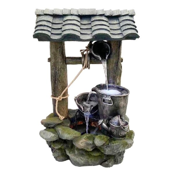 Wishing Well Water Fountain Feature DW23007