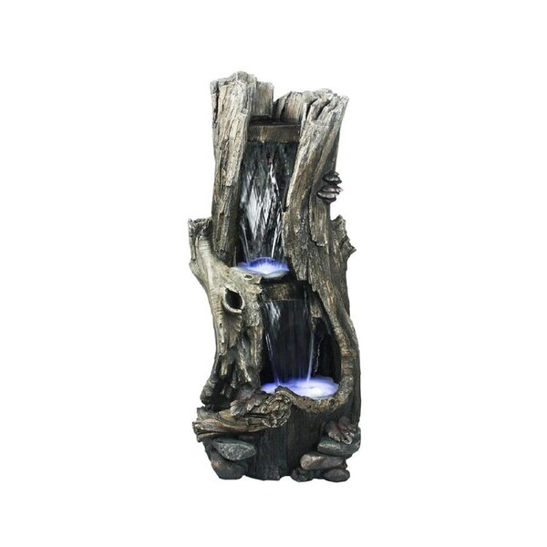 Tree Trunk Log Water Fountain Water Feature DW96030