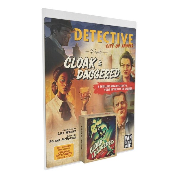 Van Ryder Games Cloak and Daggered Kids/Family Tabletop Strategy Card Game 14y+