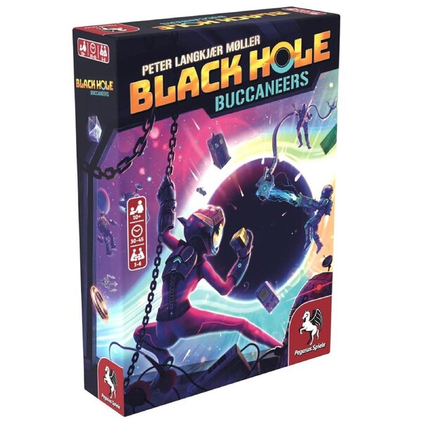 Pegasus Spiele Black Hole Buccaneers Kids/Children Board/Card Strategy Game 10y+