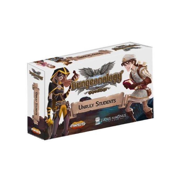 Ares Games Dungeonology The Expedition Unruly Students Exp. Kids Board Game 13y+