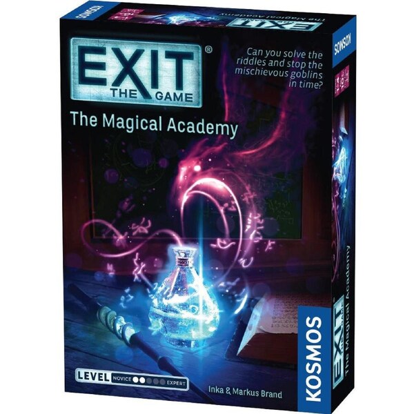 Kosmos Exit the Game The Magical Academy Kids Tabletop Board Mystery Game 10y+