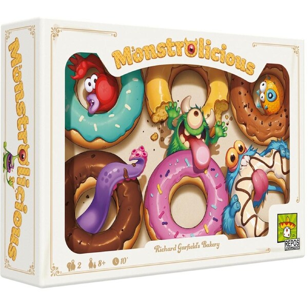Repos Production Monstrolicious Kids/Family Tabletop Strategy Card Game 7y+