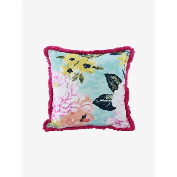 MM Linen Ravello Aqua Cushion 50x50cm