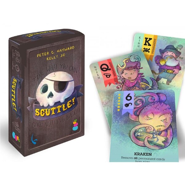 Jellybean Games Scuttle Interactive Play Deck Strategy Tabletop Card Game 8y+