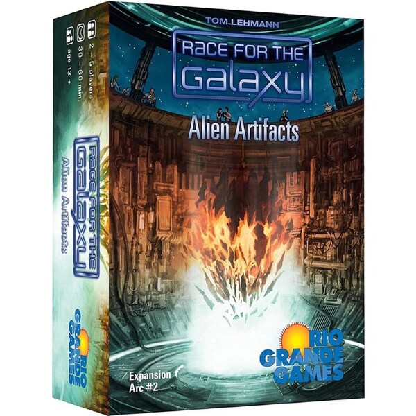 Race For The Galaxy Alien Artifacts Expansion Tabletop Action Board Game 13y+