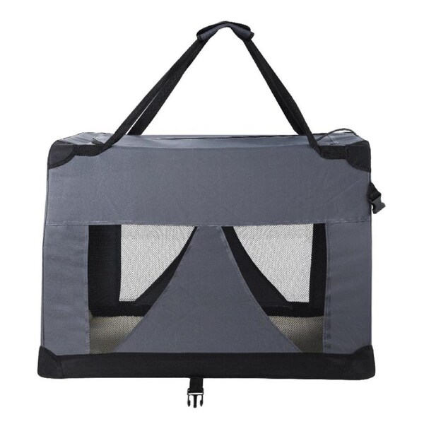 Pet Soft Crate Carrier Dog Cat Travel Portable Cage Kennel Foldable Folding Car