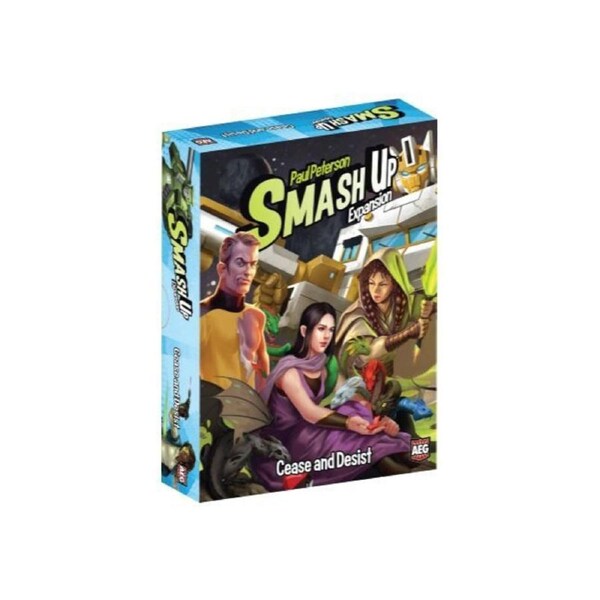 AEG Smash Up Cease and Desist Expansion Tabletop Strategy Deck Card Game 12y+