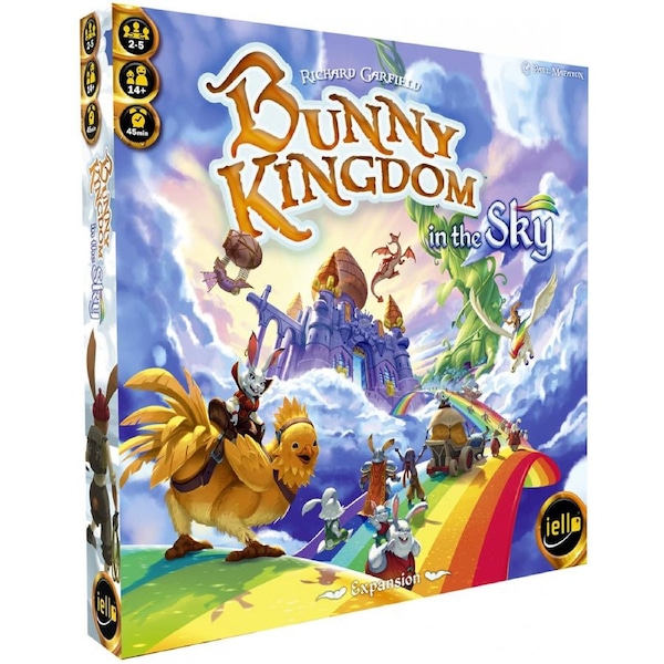 Iello Bunny Kingdom in the Sky Expansion Tabletop Board Strategy Tile Game 14y+