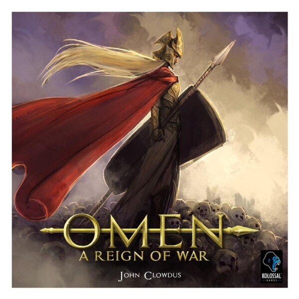 Kolossal Games Omen A Reign of War Base Tabletop Board/Card Strategy Game 12y+