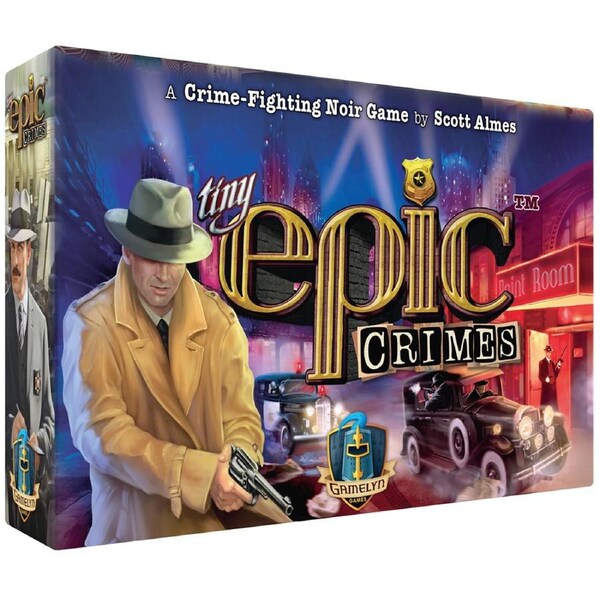 Gamelyn Games Tiny Epic Crimes Kids/Children Tabletop Board Strategy Game 14y+