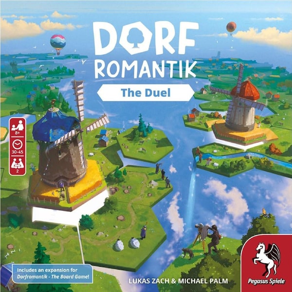 Pegasus Spiele Dorfromantik The Duel Kids/Child Strategy Tabletop Board Game 8y+