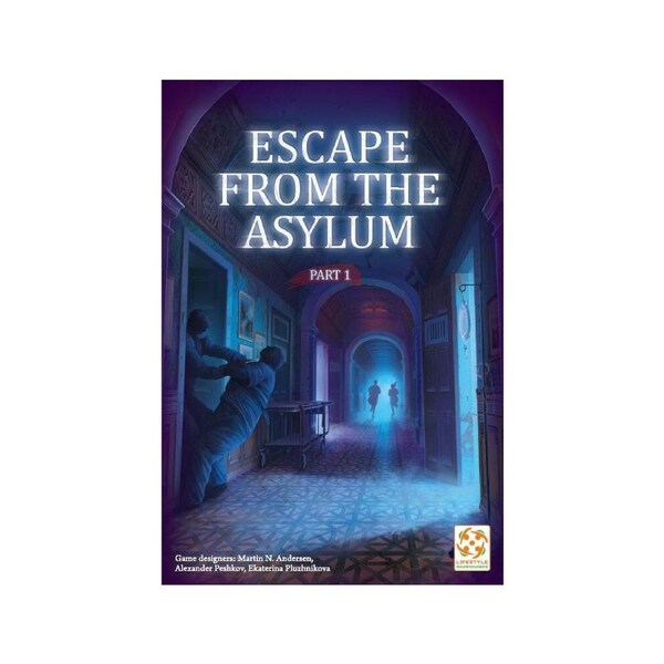 Lifestyle Boardgames Escape from the Asylum Kids Tabletop Strategy Game 12y+