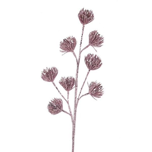 Rose Gold Glitter Stem 70cm