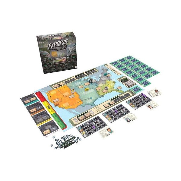 The Op Express Route Kids/Family Cooperative Strategy Tabletop Board Game 10y+