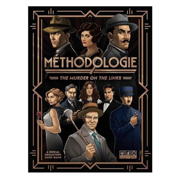 Gray Wolf Games Methodologie The Murder on the Links Kids/Child Card Game 14y+