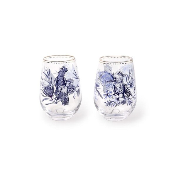 La La Land Dynasty Of Nature - Large Glass Tumblers