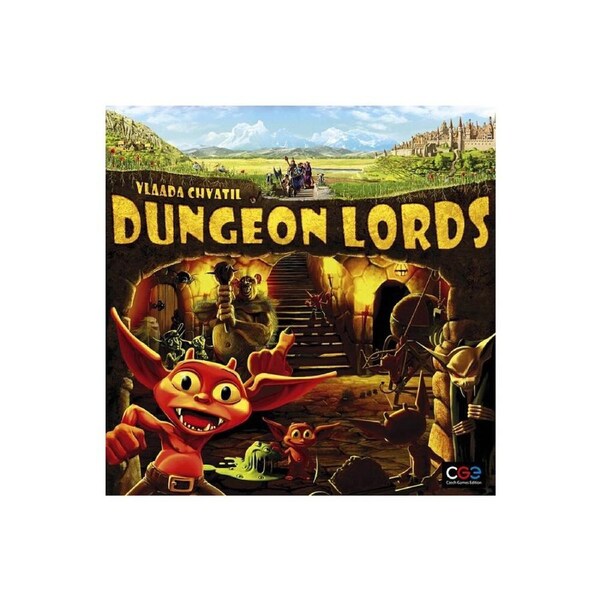 Czech Games Dungeon Lords Kids Tabletop Interactive Strategy Board Game 12y+