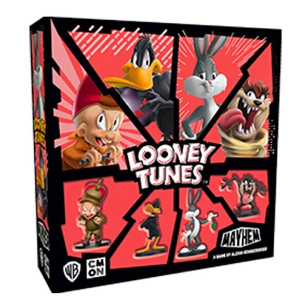 CMON Looney Tunes Mayhem Kids/Children Tabletop Board Cartoon Themed Game 10y+
