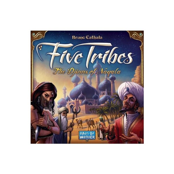 Days Of Wonder Five Tribes Adventure Strategy Action Placement Board Game 13y+