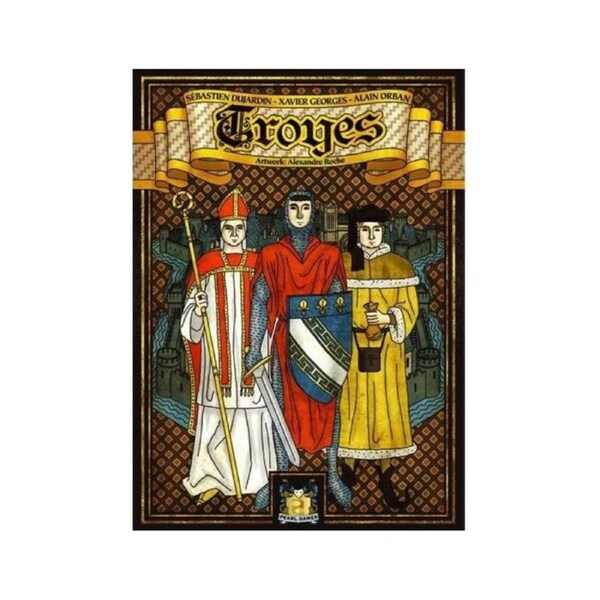 Pearl Games Troyes Medieval City Building Strategy Tabletop Board Game 14y+