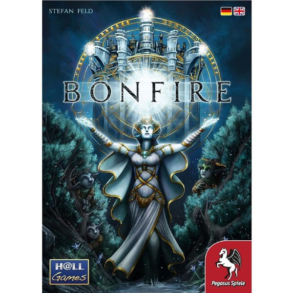 Pegasus Spiele Bonfire Kids/Children Tabletop Board Strategy Fantasy Game 13y+