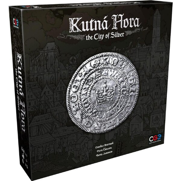 Czech Games Kutna Hora The City of Silver Strategy Tabletop Play Card Game 13y+